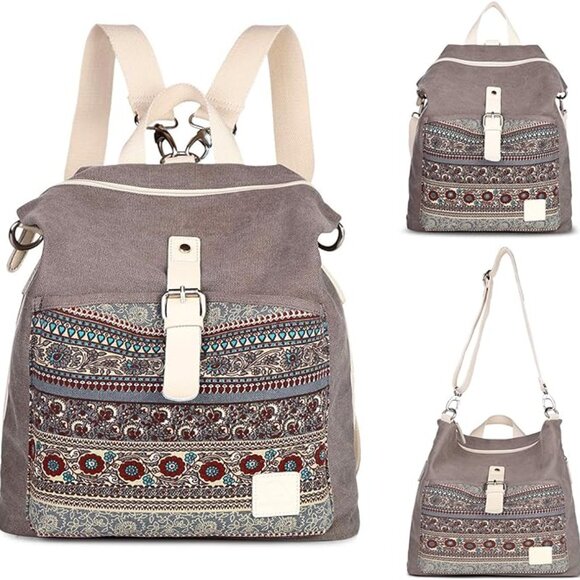 Backpack Purse Women Ladies Fashion Casual Lightweight Shoulder Bag Trav…